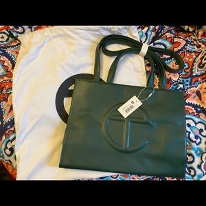 Green Medium Telfar Bag